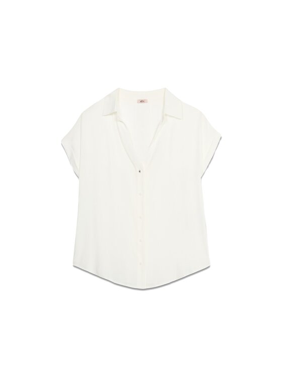 Oltre Oltre Koszula 5185J000733N011 Biały Over Fit