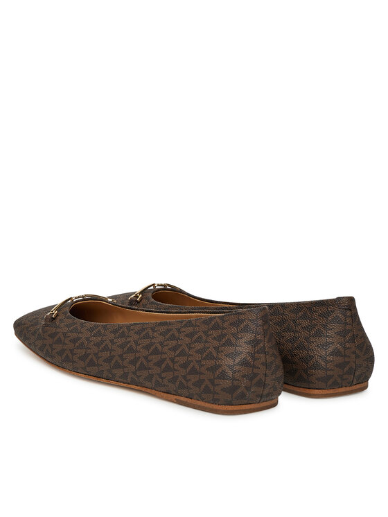MICHAEL Michael Kors MICHAEL Michael Kors Baleriny Lena 40S5LEFP1B Brązowy