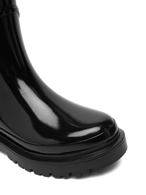 KARL LAGERFELD KARL LAGERFELD Гумени ботуши KL47180S Черен