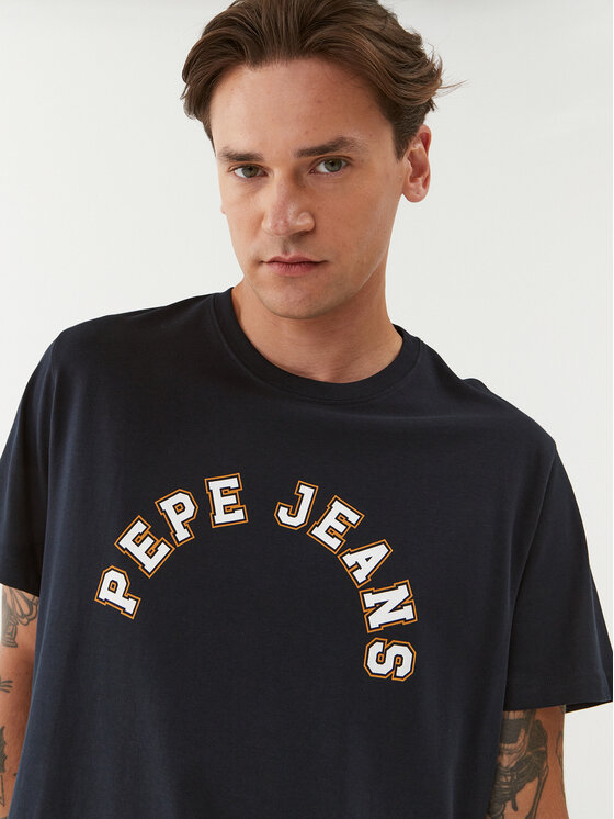 Pepe Jeans Pepe Jeans Tričko Westend Tee PM509124 Tmavomodrá Regular Fit