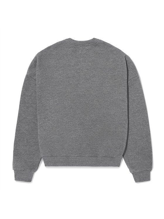 La Mania La Mania Felpa LOW Grigio Classic Fit