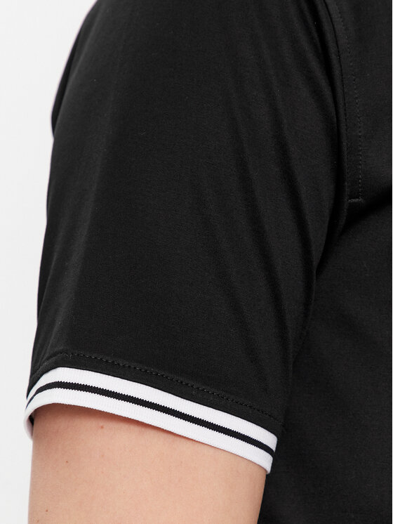 KARL LAGERFELD KARL LAGERFELD Polokošile 745080 541200 Černá Regular Fit