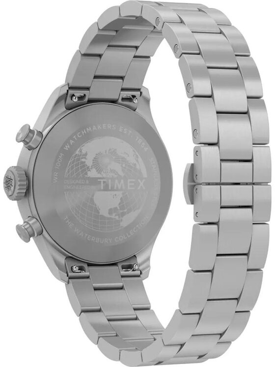 Timex Timex Hodinky TW2Y19100 Strieborná