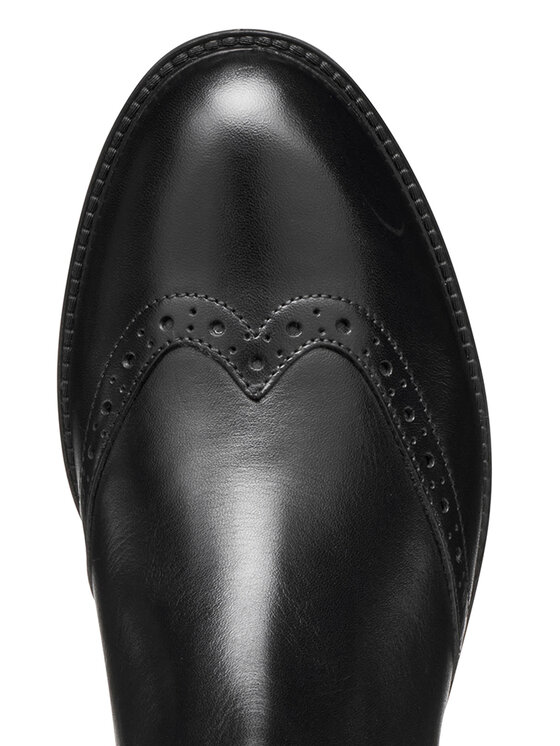 Geox Geox Kotníková obuv s elastickým prvkem D Jaylon 2 D56QAA 043NH C9999 Černá