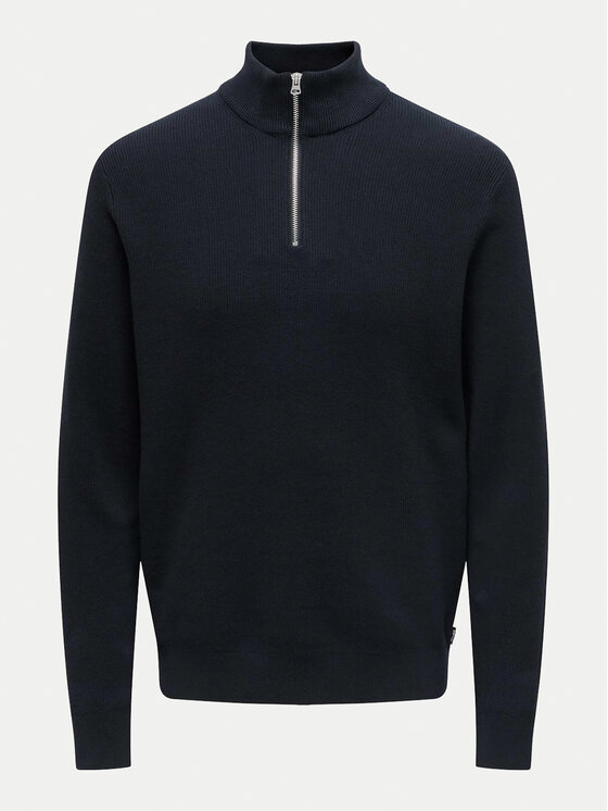 Only & Sons Only & Sons Пуловер 22023210 Тъмносин Regular Fit