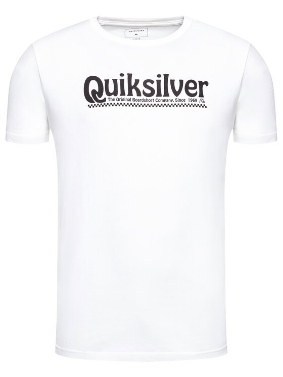 Quiksilver Quiksilver Tričko New Slang Ss EQYZT05754 Biela Regular Fit