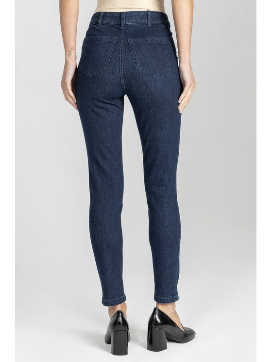 Deni Cler Milano Deni Cler Milano Jeansy W-DC-5270-E5-H5-58-1 Granatowy Slim Fit