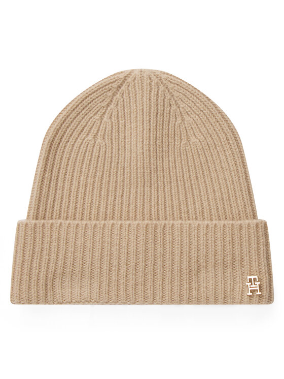 Tommy Hilfiger Tommy Hilfiger Sapka Th Cashmere AW0AW17772 Bézs