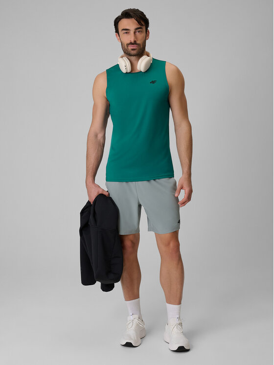 4F 4F Szorty sportowe NO LIMITS Szary Regular Fit