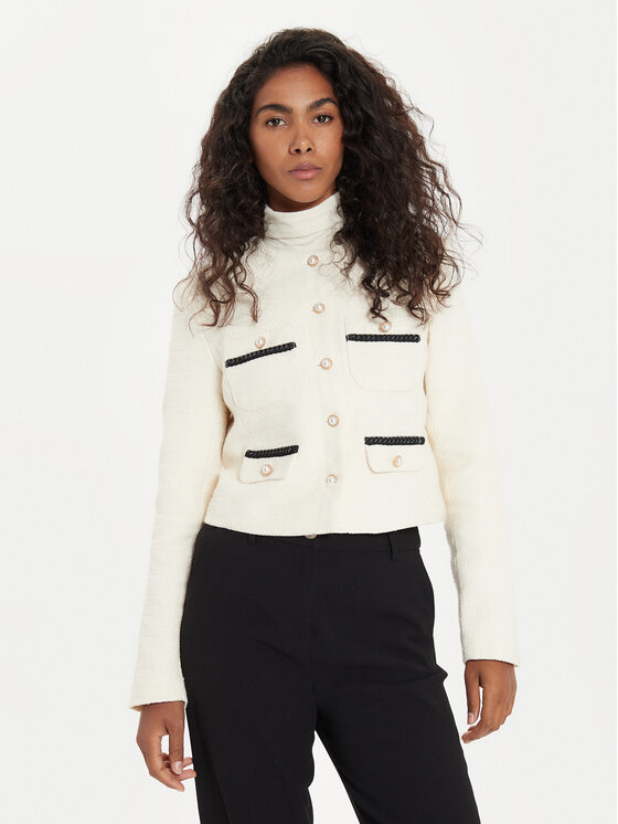Morgan Sako 242-VAKER Écru Regular Fit