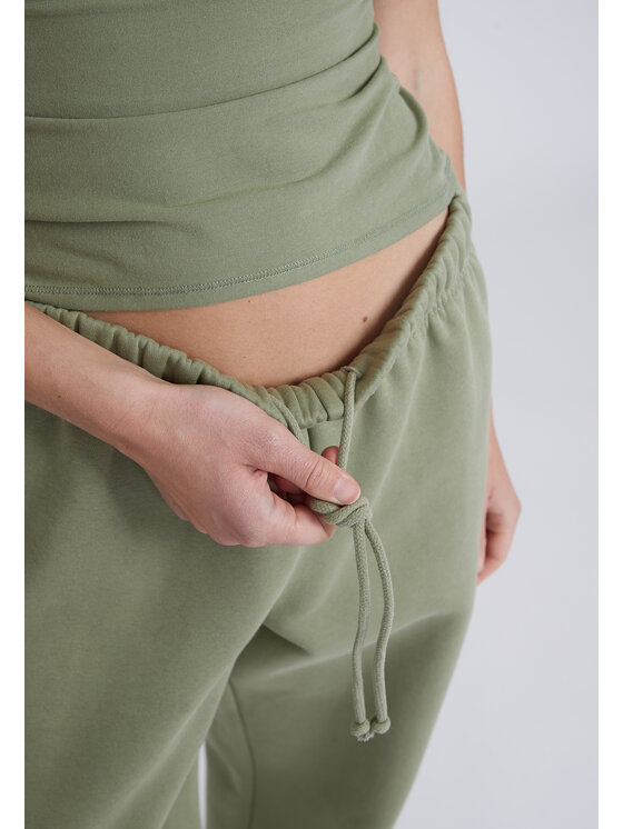 Style Republic Style Republic Spodnie dresowe Jogginghose Zielony Comfort Fit