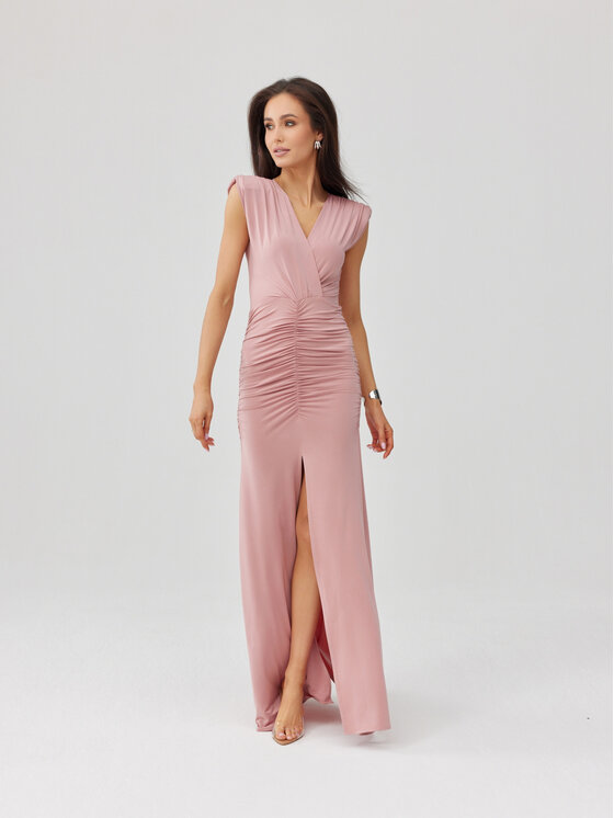 Roco Fashion Roco Fashion Abito da sera Noelia Rosa Slim Fit