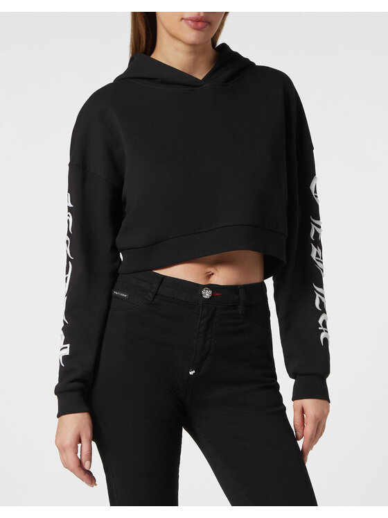 PHILIPP PLEIN PHILIPP PLEIN Felpa 14847 Nero Regular Fit
