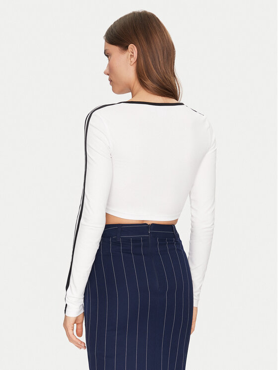 adidas adidas Halenka adicolor 3-Stripes JD4625 Bílá Slim Fit