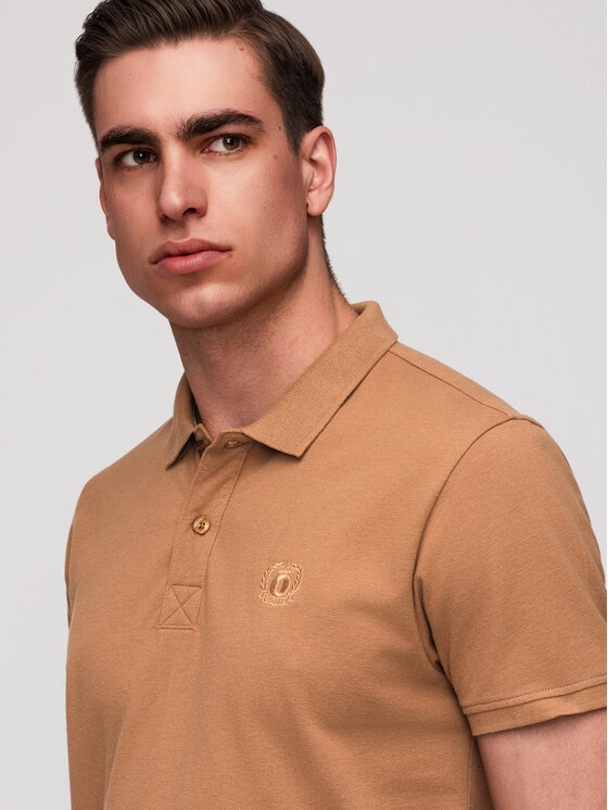 Ombre Ombre Polokošile OM-POBS-0171 Barevná Regular Fit