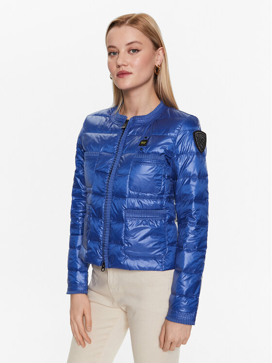 Blauer Prehodna jakna Mila 23SBLDC03011 Modra Regular Fit