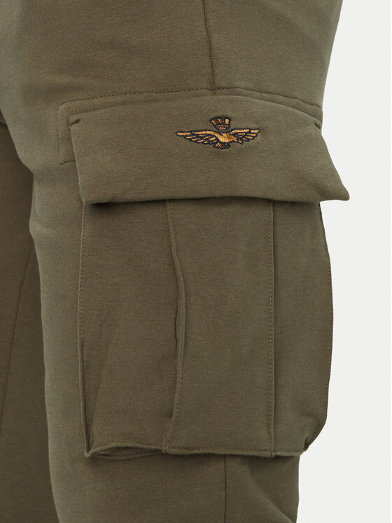 Aeronautica Militare Aeronautica Militare Jogginganzug 262TF0126UF00662 Khakifarben Regular Fit