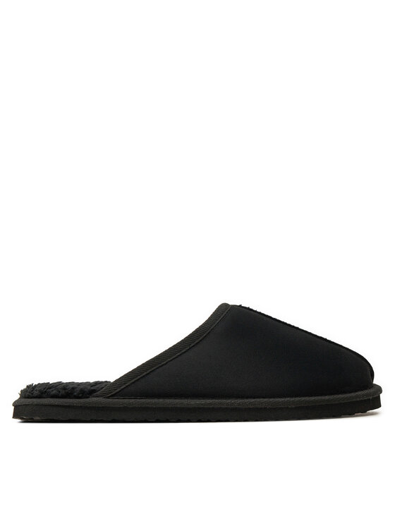 Papuci de casă Jack&Jones Jfwdudely Microfiber 12170309 Negru