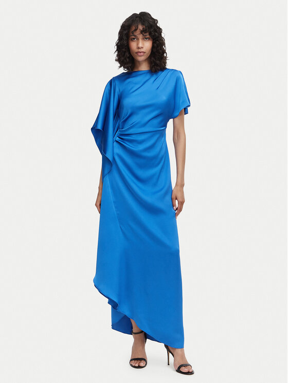 ACCESS FASHION ACCESS FASHION Večernja haljina 63-3354-122 Plava Regular Fit