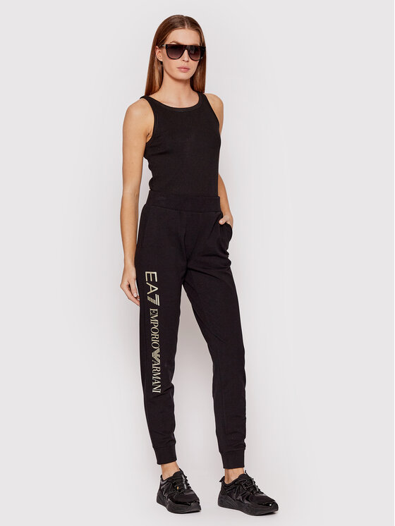 EA7 Emporio Armani EA7 Emporio Armani Sporta bikses 8NTP85 TJCQZ 0200 Melns Regular Fit