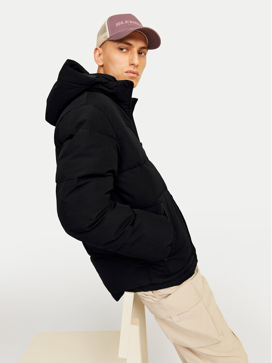 Jack&Jones Jack&Jones Μπουφάν χειμωνιάτικο Otto 12258416 Μαύρο Regular Fit
