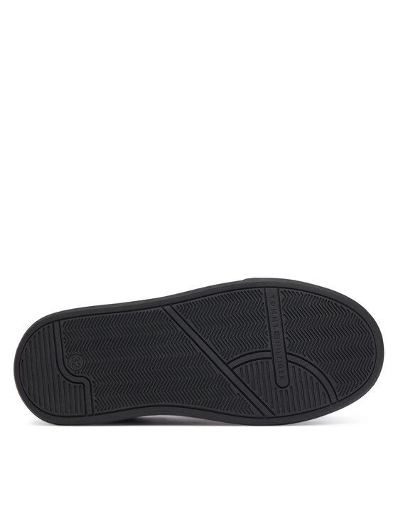 Tommy Hilfiger Tommy Hilfiger Laisvalaikio batai Low Cut Velcro Sneaker T3X9-35240-1355 M Juoda