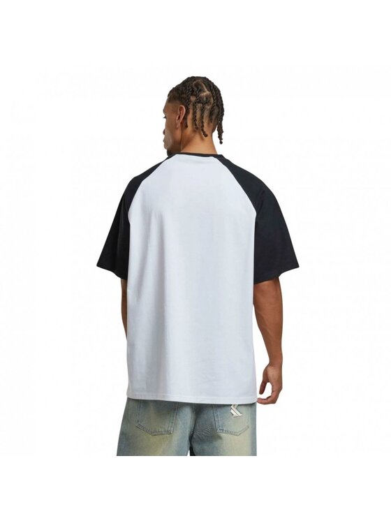 Karl Kani Karl Kani T-shirt SIGNATURE COLORBLOCK RAGLAN T-SHIRT Bianco Regular Fit