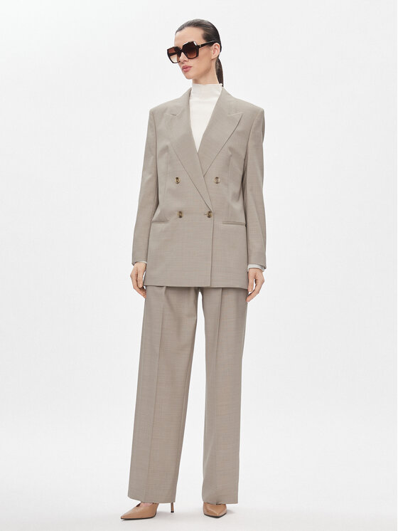 BOSS Boss Giacca da abito Jarmina 50505587 Beige Relaxed Fit
