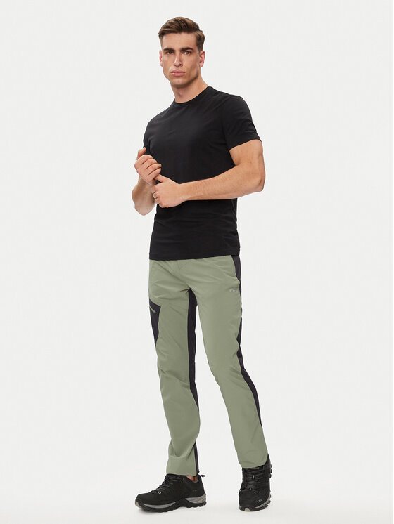 CMP CMP Spodnie outdoor 33T6627 Zielony Active Fit