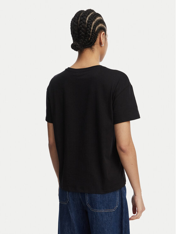 Liu Jo Liu Jo Tricou WA6238 JS923 Negru Regular Fit