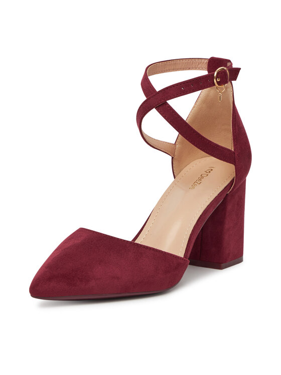 DeeZee DeeZee Pumps DZ0068 Dunkelrot