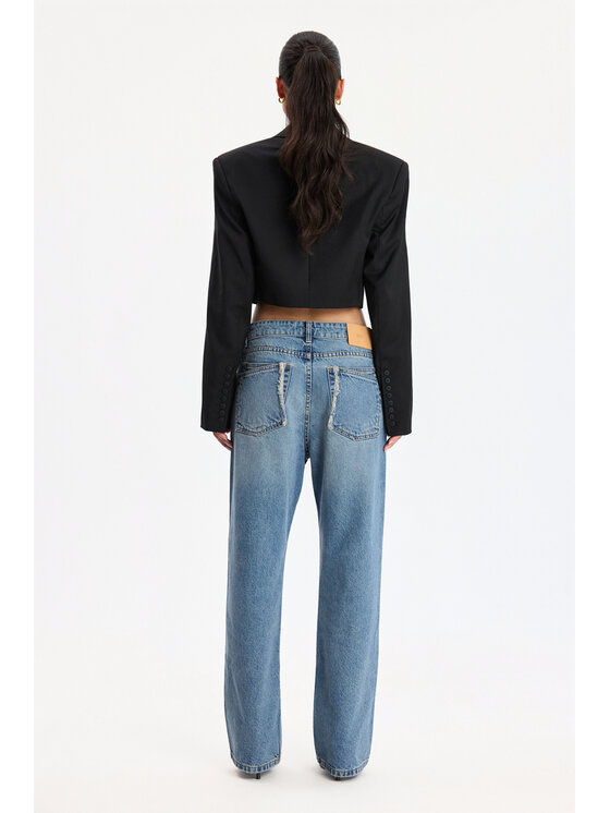 BENU BENU Jeansy vintage blue Niebieski Straight Fit