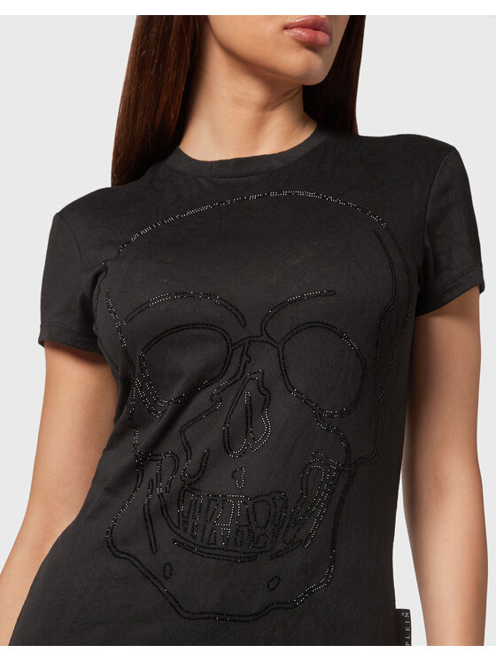 PHILIPP PLEIN PHILIPP PLEIN T-Shirt 2181 Czarny Regular Fit