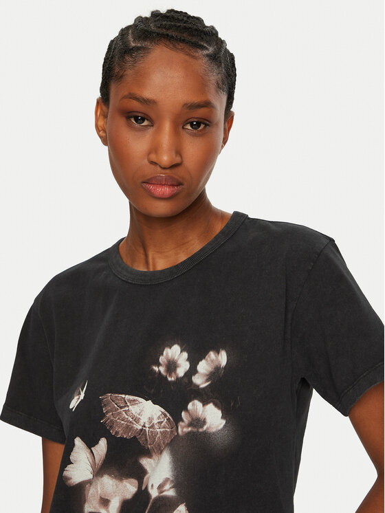 HUGO HUGO T-shirt Destrel 50534246 Crna Regular Fit