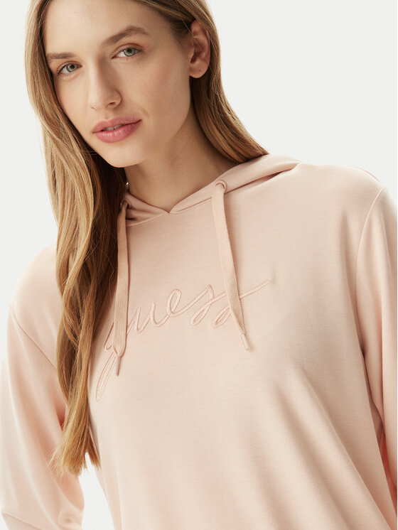 Guess Guess Bluză O5GQ00 KCQP2 Portocaliu Regular Fit