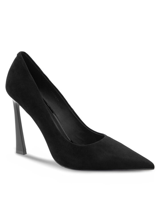 Eva Minge Eva Minge Pantofi cu toc subțire SUZANNE-01 Negru