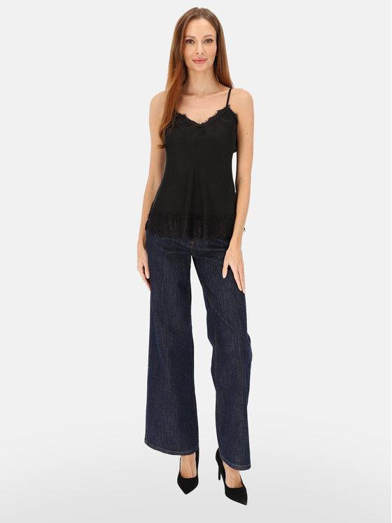 L’AF L’AF Top Amora Czarny Regular Fit