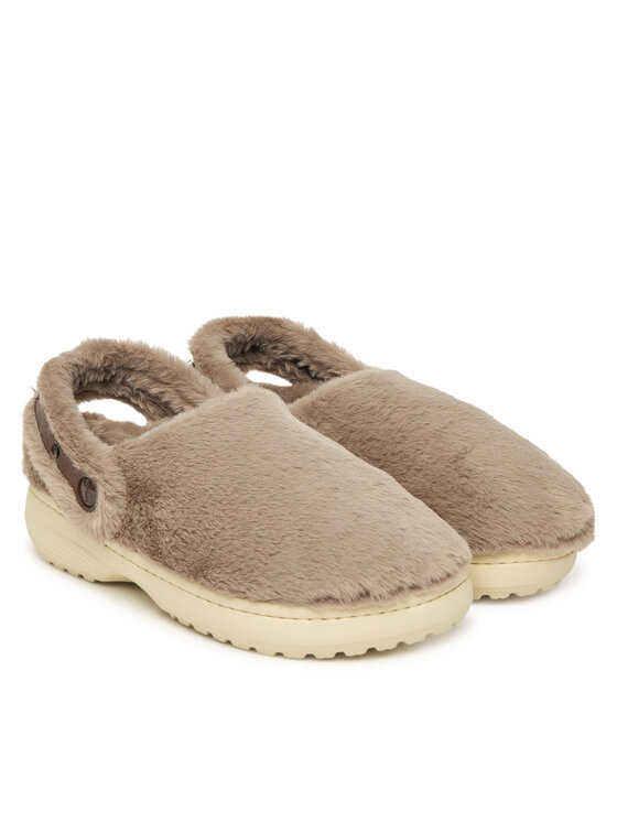Crocs Crocs Hausschuhe Classic Unfurgettable Clog 211116 Beige