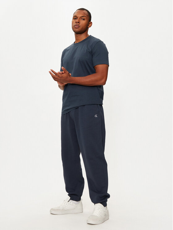 Calvin Klein Jeans Calvin Klein Jeans T-shirt Institutional J30J326402 Plava Regular Fit