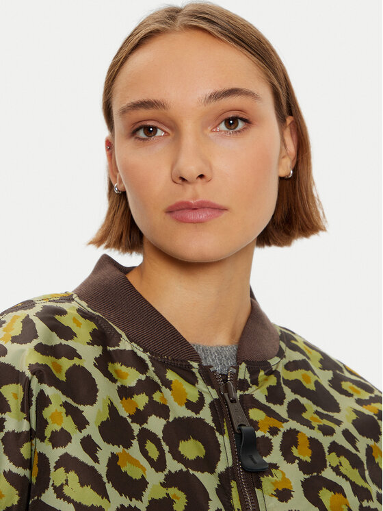 Alpha Industries Alpha Industries Яке бомбър 108010C Зелен Regular Fit