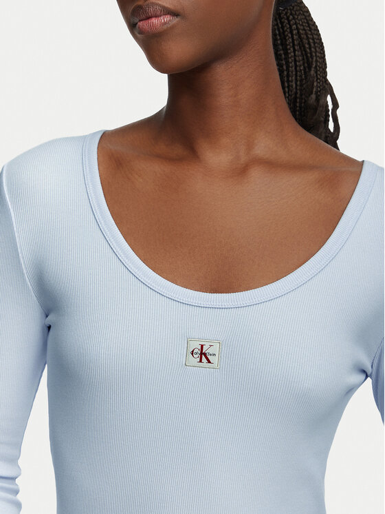 Calvin Klein Jeans Calvin Klein Jeans Блуза LV047D218G Светлолилав Slim Fit