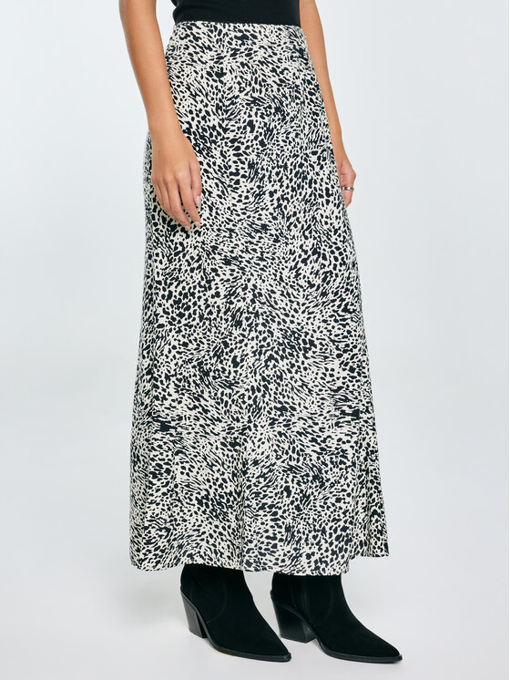 BIG STAR BIG STAR Spódnica midi ARCELIA Czarny Basic Fit
