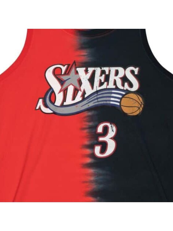 Mitchell & Ness Mitchell & Ness Tank top Philadelphia 76ers Allen Iverson Kolorowy Standard Fit