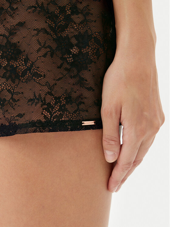 Dorina Dorina Пеньюар FXDS0010LA176 Чорний Regular Fit