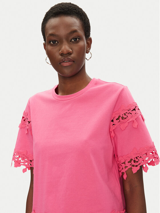 Morgan Morgan T-krekls 251-DFUTUR M Rozā Regular Fit