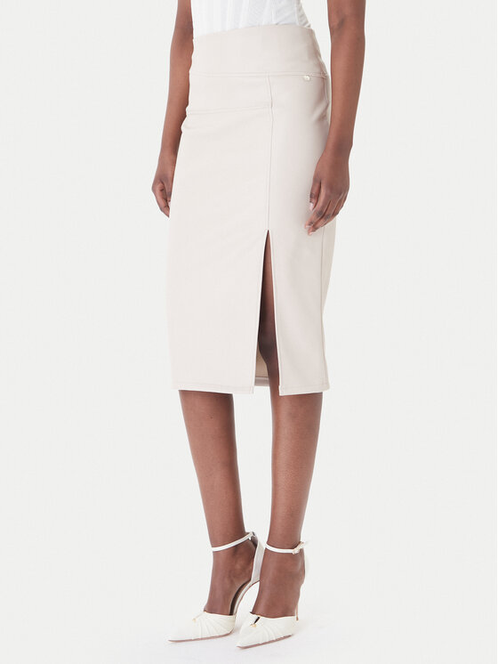 Rinascimento Rinascimento Пола от имитация на кожа CFC0127468003 Бежов Slim Fit