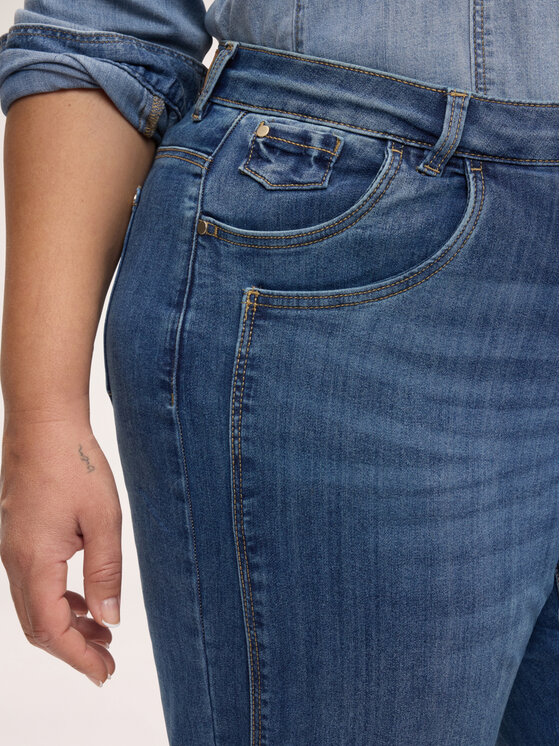 Fiorella Rubino Fiorella Rubino Jeansy P428T005339N024 Niebieski Regular Fit