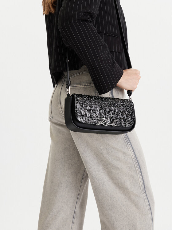 KARL LAGERFELD KARL LAGERFELD Torbica A4W30040 Crna