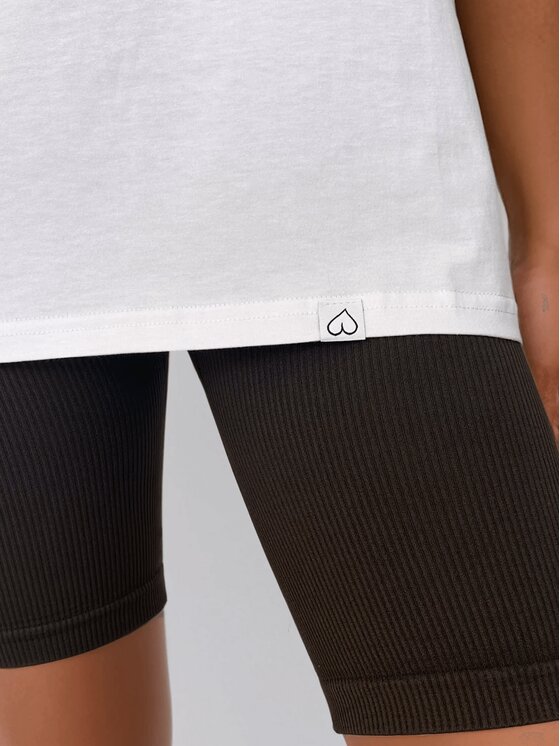 BeShaped BeShaped T-Shirt Espresso Yourself Brązowy Oversize