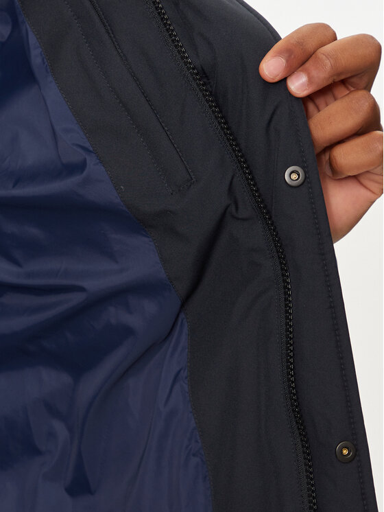 Geox Geox Zimní bunda Sile M4628T T3140 F1624 Tmavomodrá Regular Fit